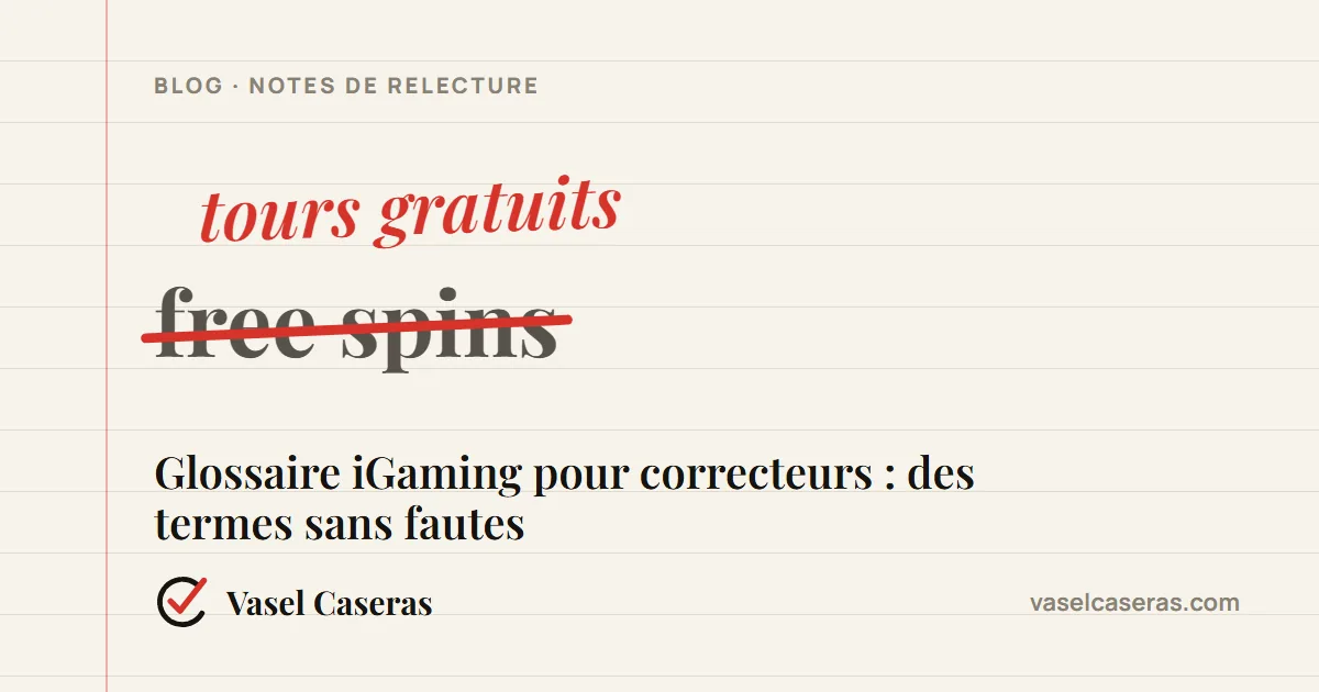 Correction : « free spins » remplacé par « tours gratuits »